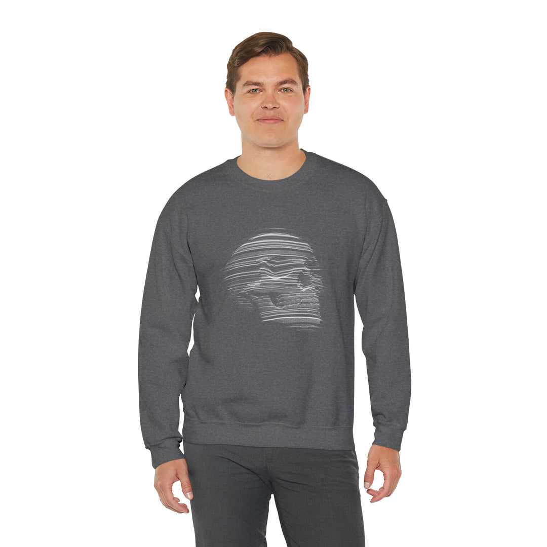 Skull Unisex Heavy Blend™ Crewneck Sweatshirt - Wave Fusions