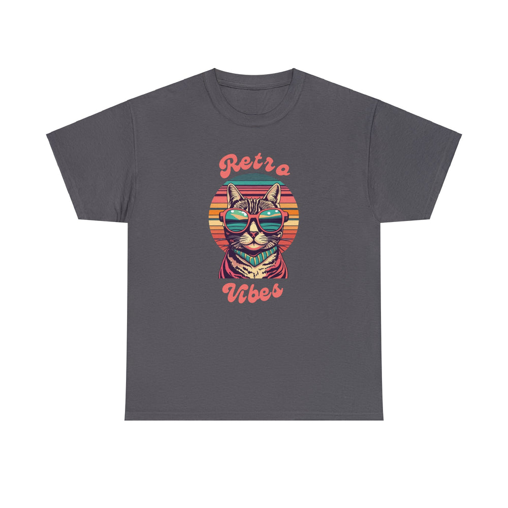 Cool Cat Retro Vibes T-Shirt  - Retro Radiance Edition