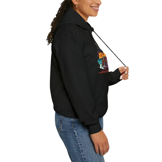 Vintage Unisex Heavy Blend™ Hooded Sweatshirt - Wave Fusions