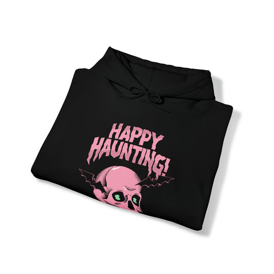 Happy Haunting Unisex Hoodie - Wave Fusions