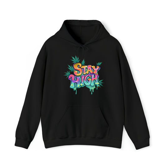 Stay High Unisex Hoodie - Wave Fusions