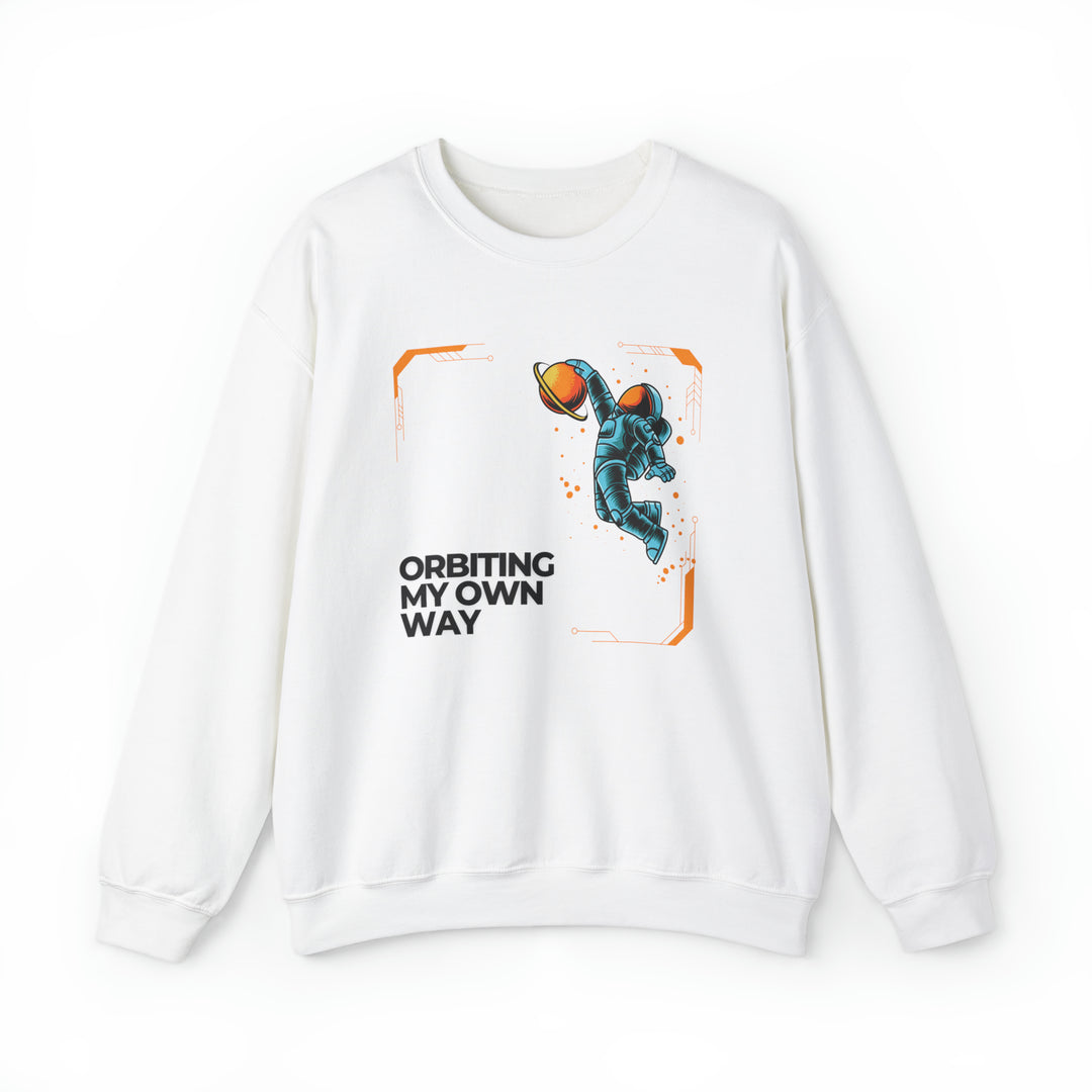 Orbiting My Own Way Unisex Sweatshirt - Wave Fusions