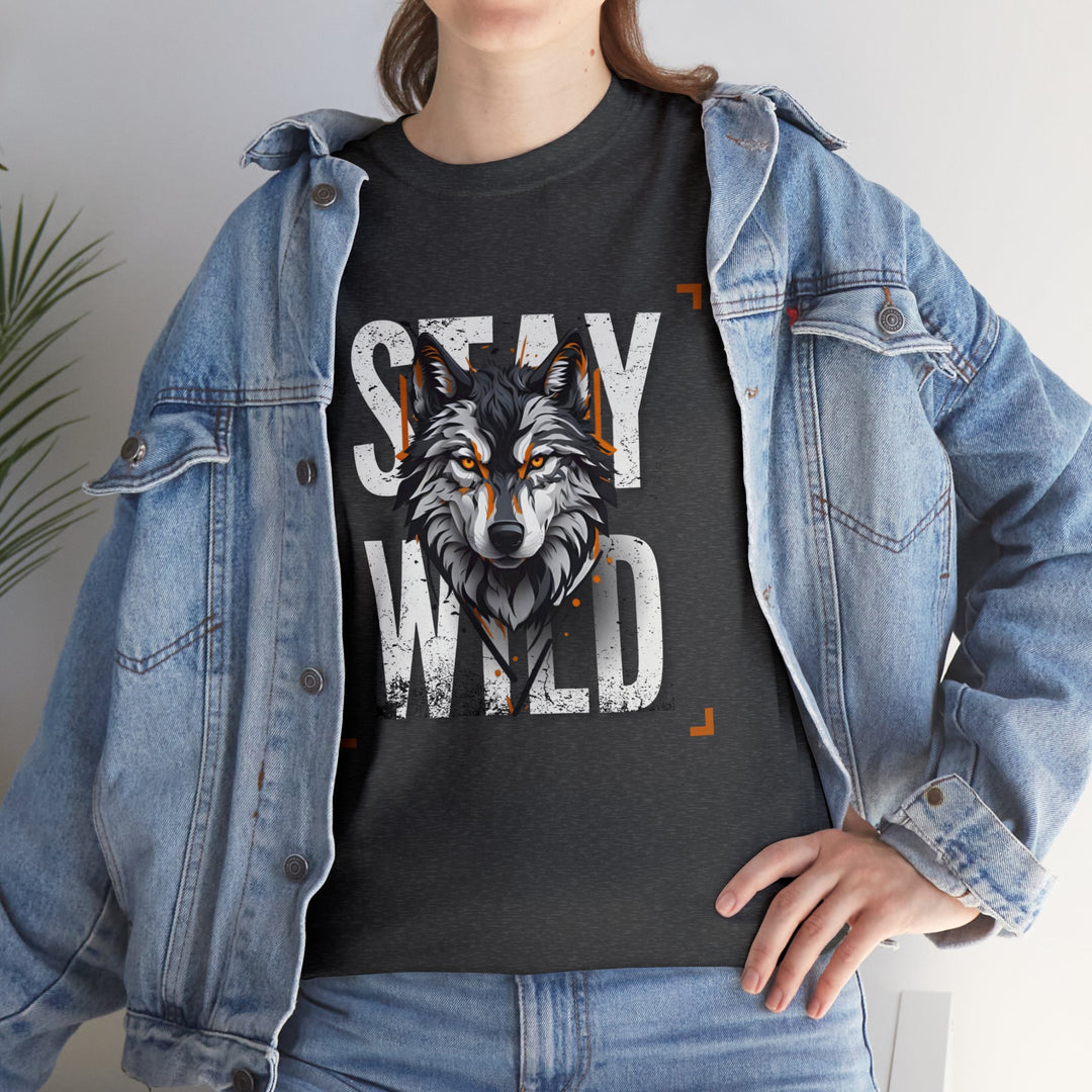 Wolf in the Shadows T-shirt - Stay Wild