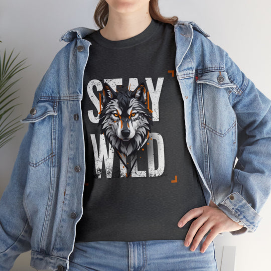 Wolf in the Shadows T-shirt - Stay Wild