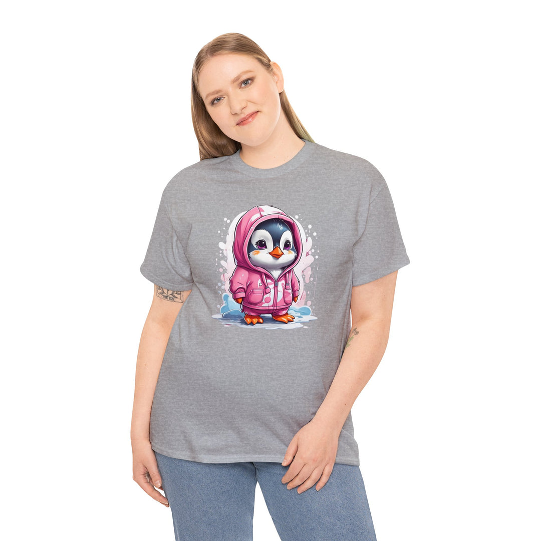 Penguin Unisex Heavy Cotton Tee - Wave Fusions