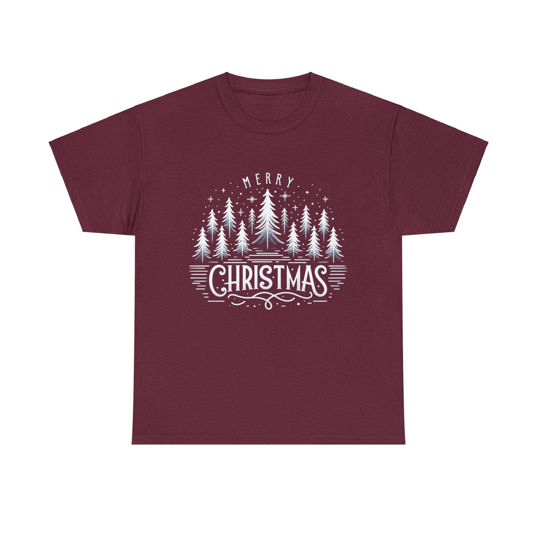 Midnight Magic Christmas Trees Unisex T Shirt