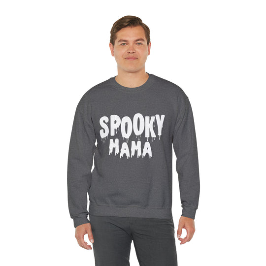 Spooky Mama Unisex Heavy Blend™ Crewneck Sweatshirt - Wave Fusions