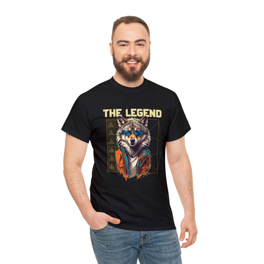 The Legend Wolf T-Shirt - Wolf in Shades