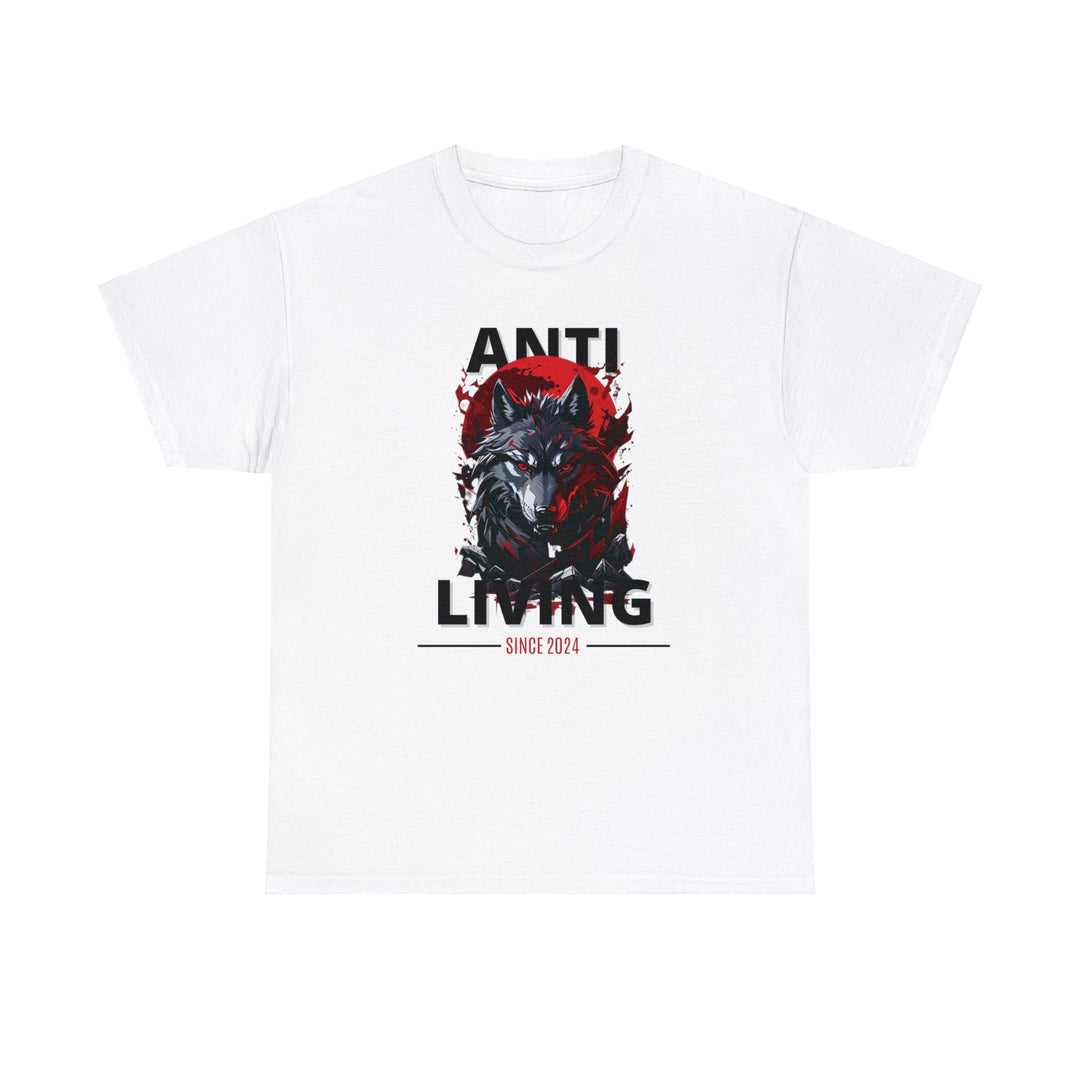 Anti-Living Wolf T-shirt - Dark Rebel Attire