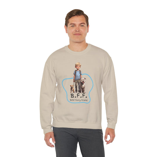 Best Furry Friend in City Lights Dog Sweatshirt -Bffs