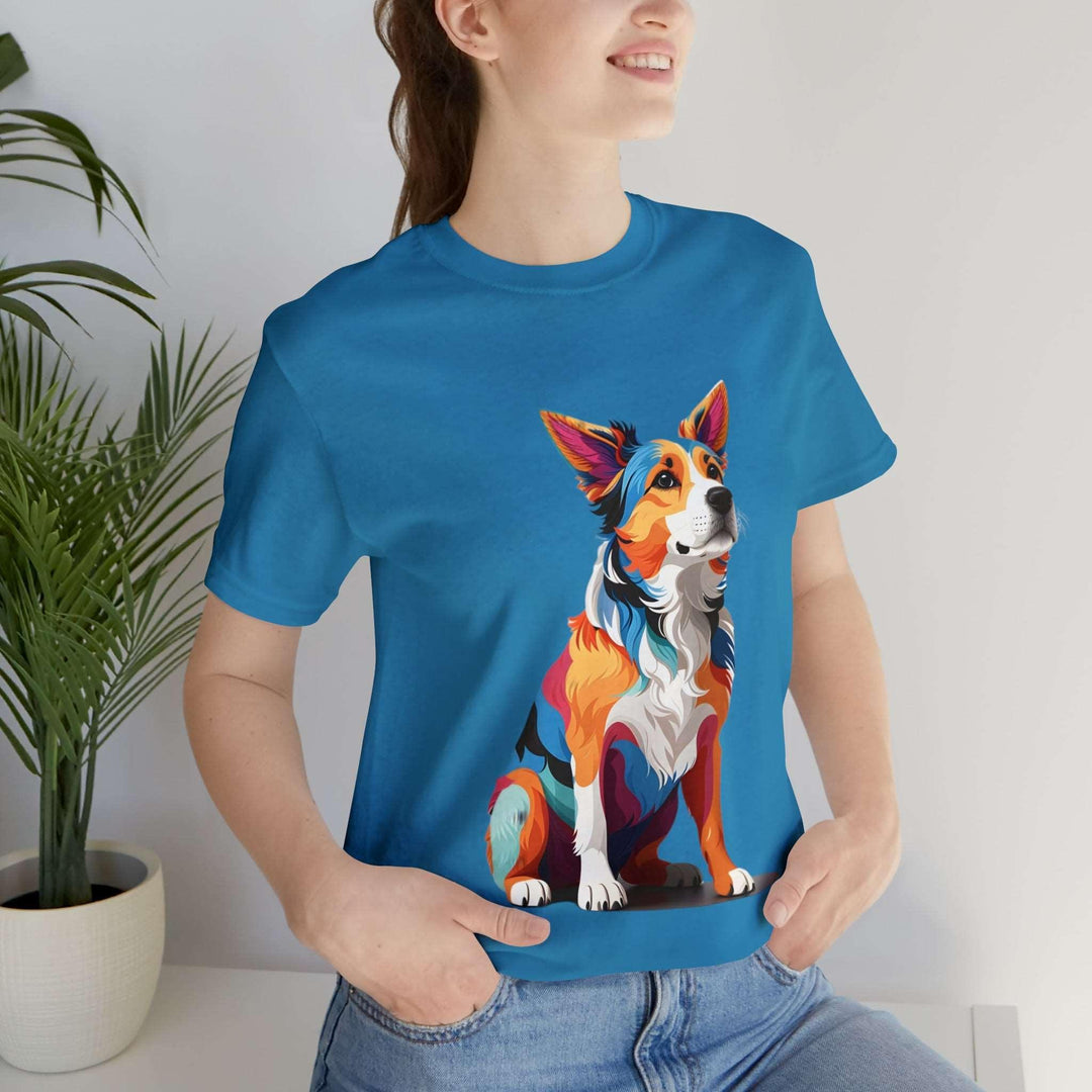 Sitting Dog Graphic Tee