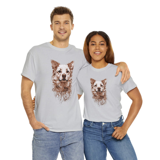 Furry Friend Dog T-shirt - Lifelike Pup