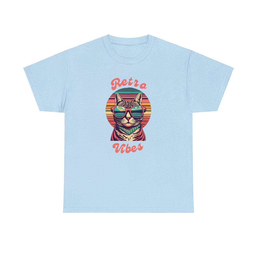 Cool Cat Retro Vibes T-Shirt  - Retro Radiance Edition