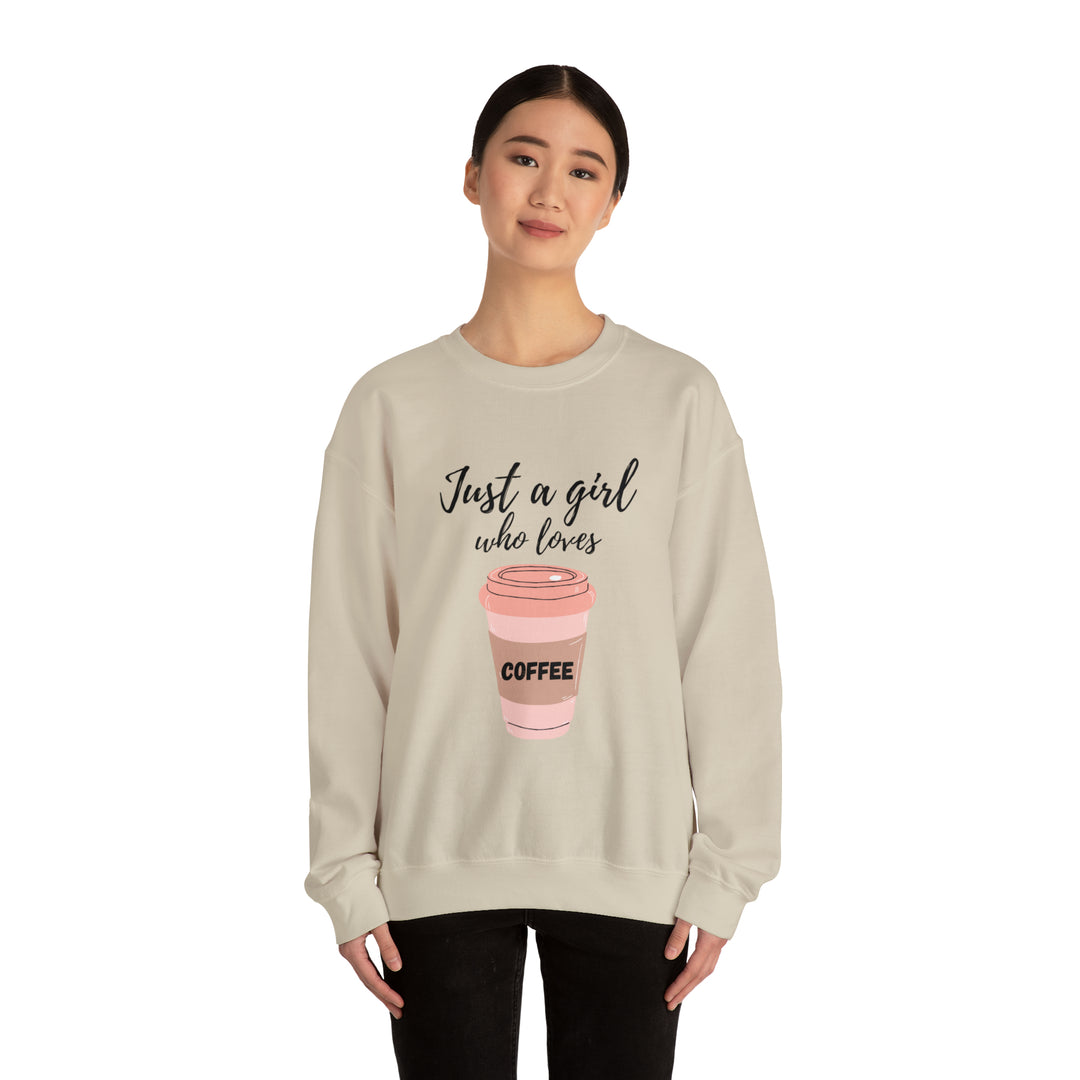 Coffee Unisex Heavy Blend™ Crewneck Sweatshirt - Wave Fusions