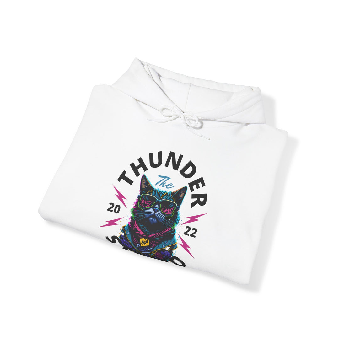 Thunder Studio Cat Hoodie - DJ Cat Vibe