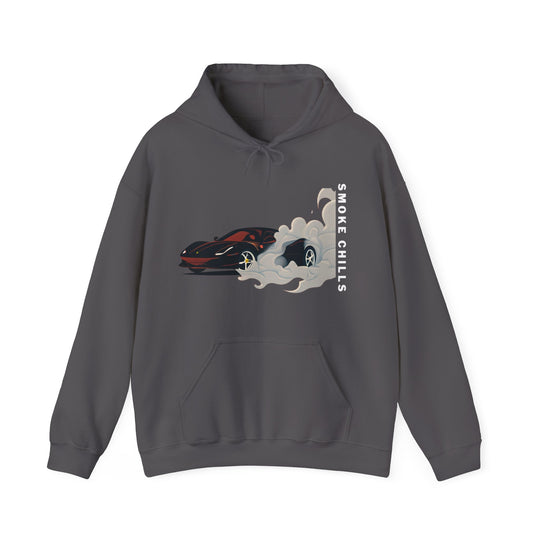 Smoke Chills Sports Car Hoodie - Modern Car Edition