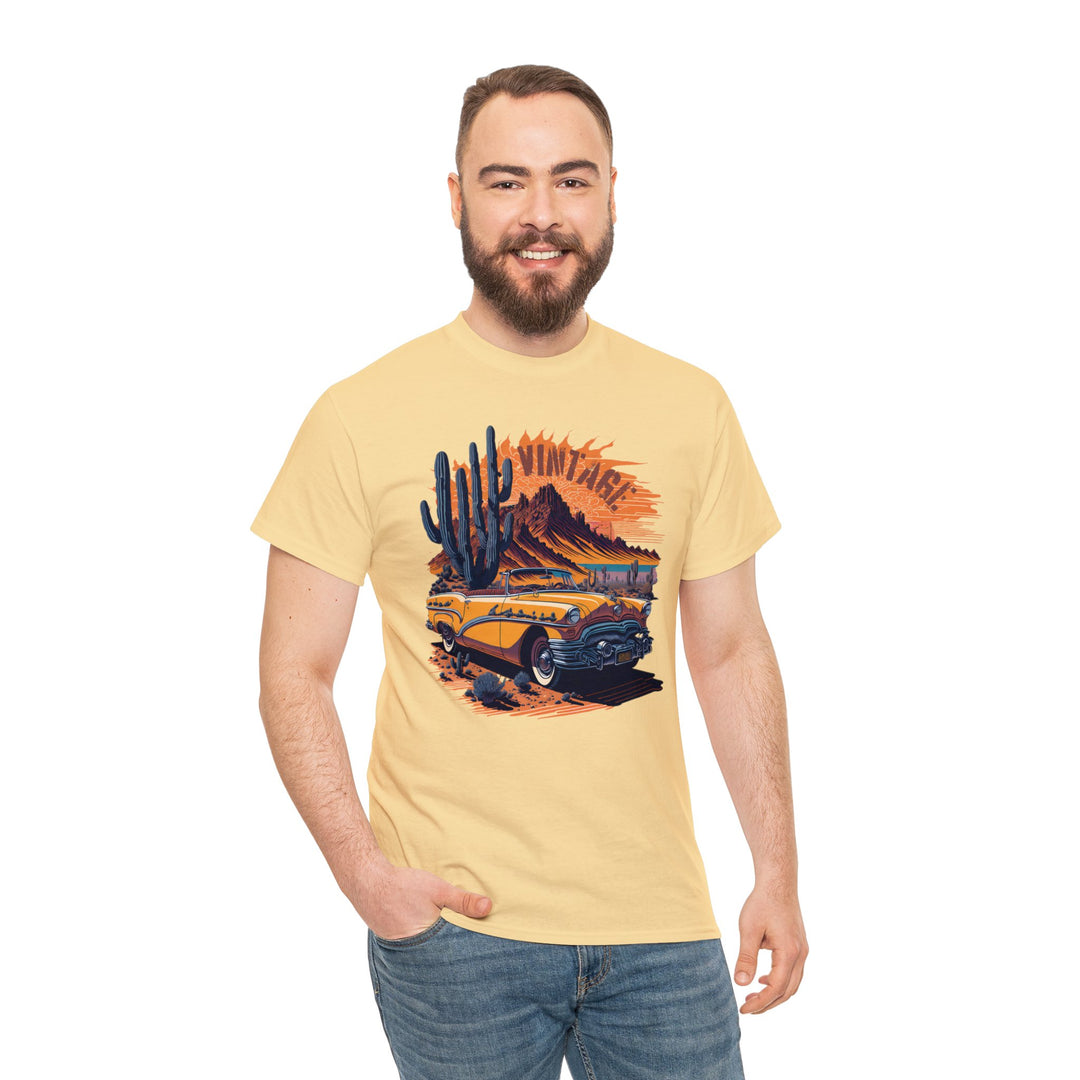 Vintage Desert Ride T-shirt - Vintage City Fashion