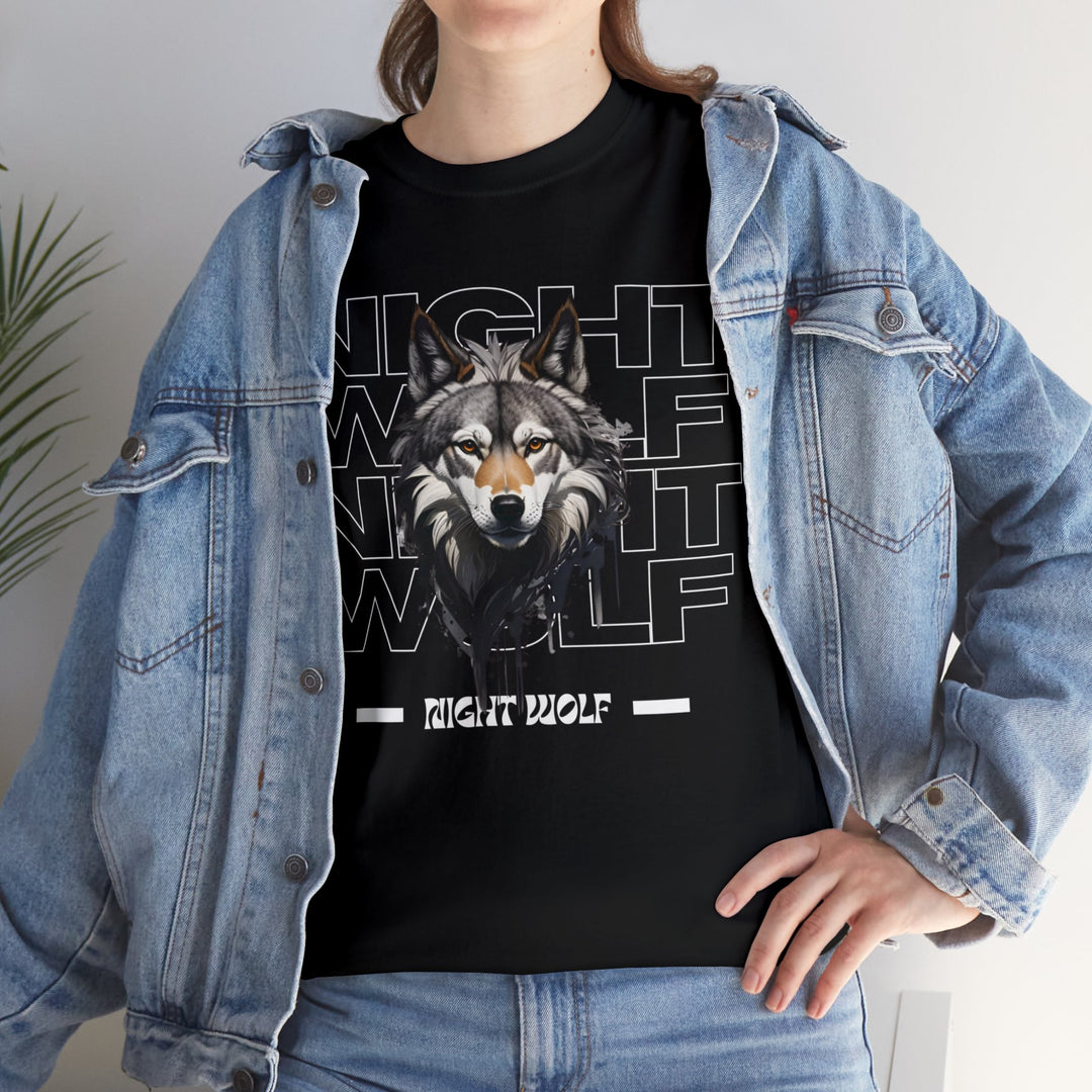 Lone Night Wolf T-Shirt - After Dark Style