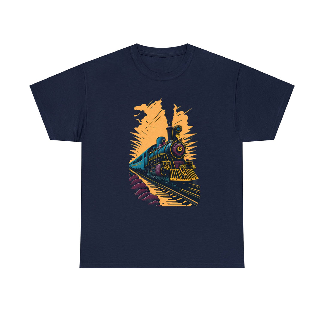 Vintage Train Railroad Journey T-Shirt - Journey Through Time