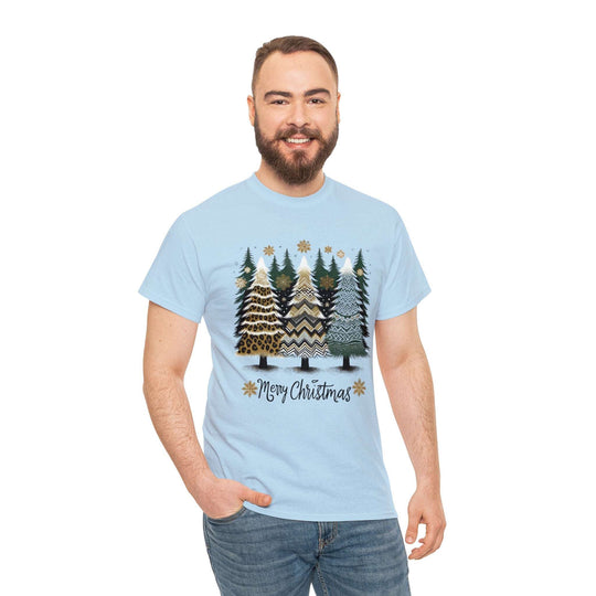 Designed Christmas Trees Unisex T Shirt