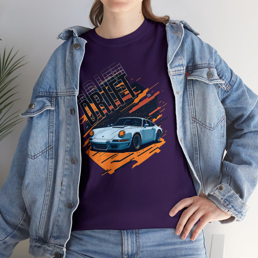 Classic Porsche Drift Tee - Wave Fusions Fashion Line