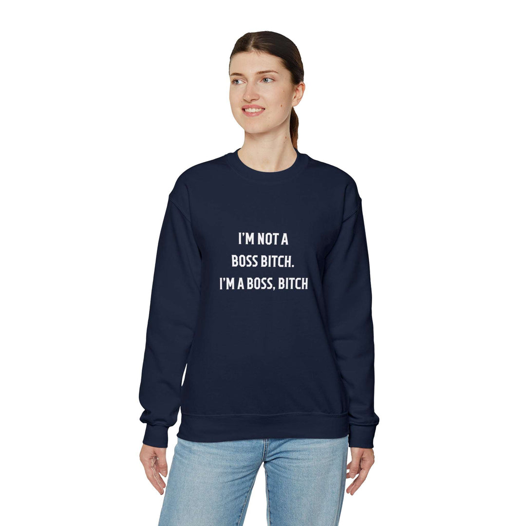 Boss Bitch Unisex Heavy Blend™ Crewneck Sweatshirt