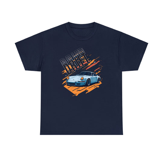 Classic Porsche Drift Tee - Wave Fusions Fashion Line