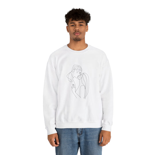 Kiss Unisex Heavy Blend™ Crewneck Sweatshirt - Wave Fusions