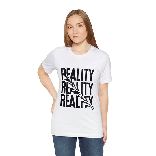 Reality Unisex Jersey Short Sleeve Tee - Wave Fusions