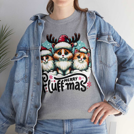 Merry Fluffmas Christmas Unisex T Shirt