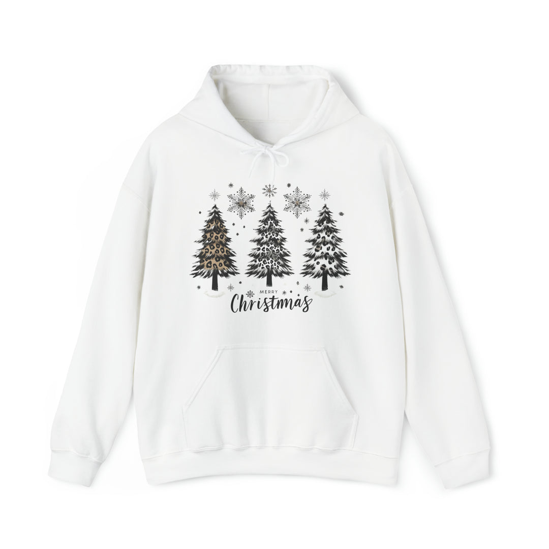 Snow Merry Christmas tree Unisex Hoodie - Wave Fusions