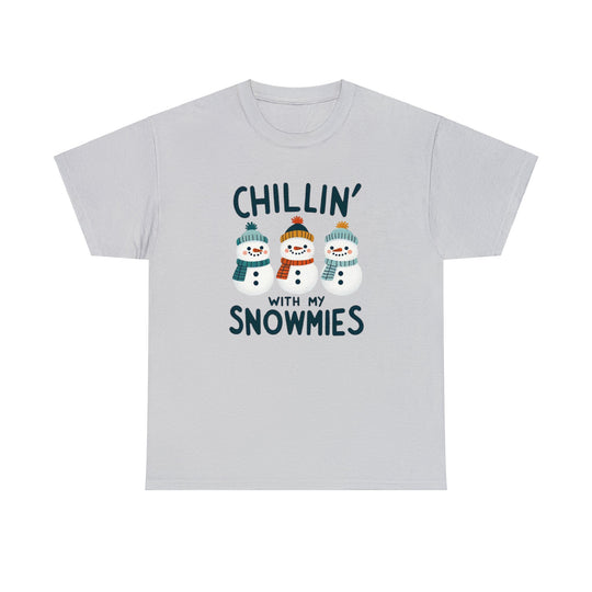 Chillin' Snowmies Unisex T Shirt - Wave Fusions