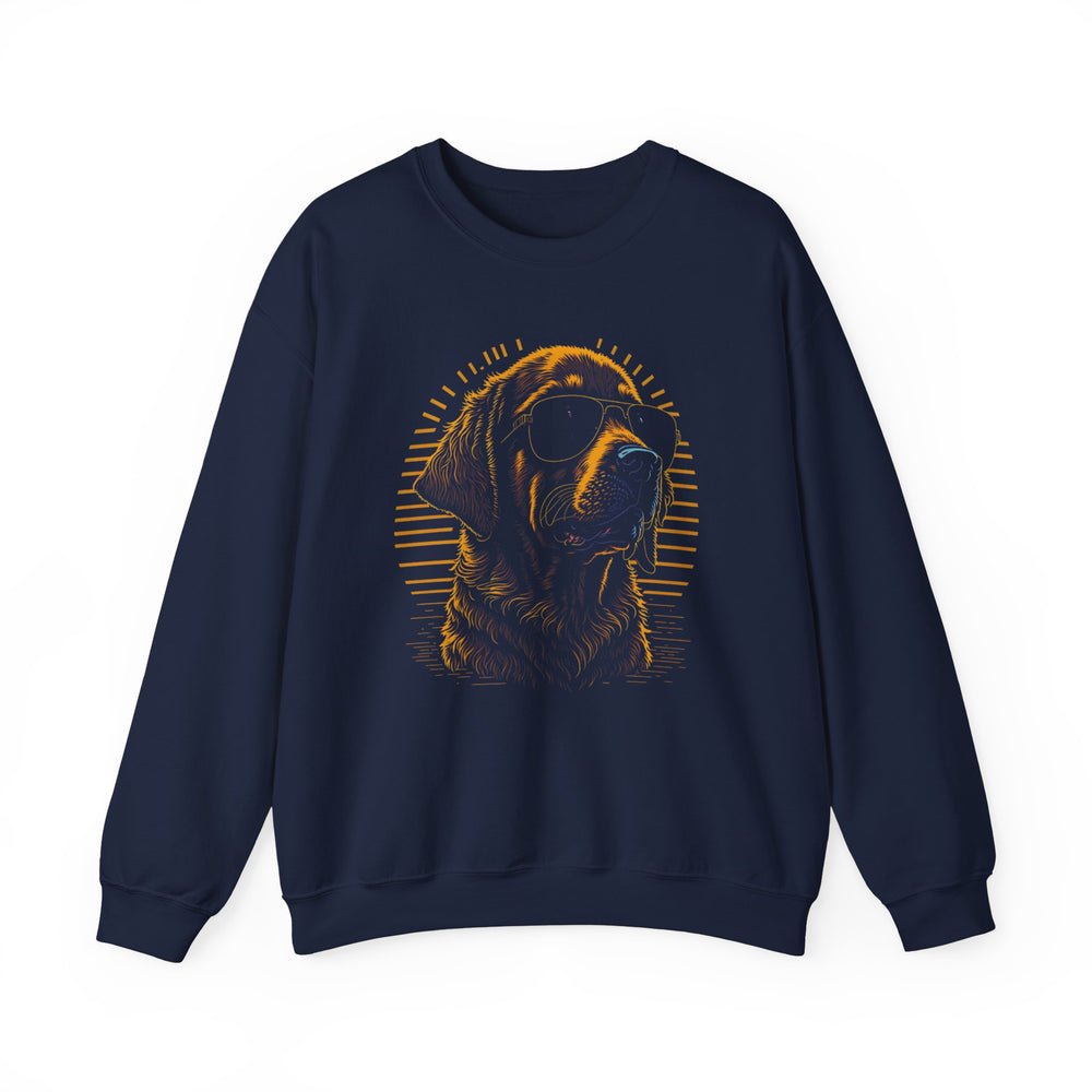 Golden Hour Sunglasses Dog Sweatshirt - Bask in Style