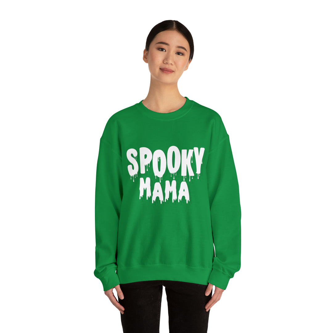 Spooky Mama Unisex Heavy Blend™ Crewneck Sweatshirt - Wave Fusions