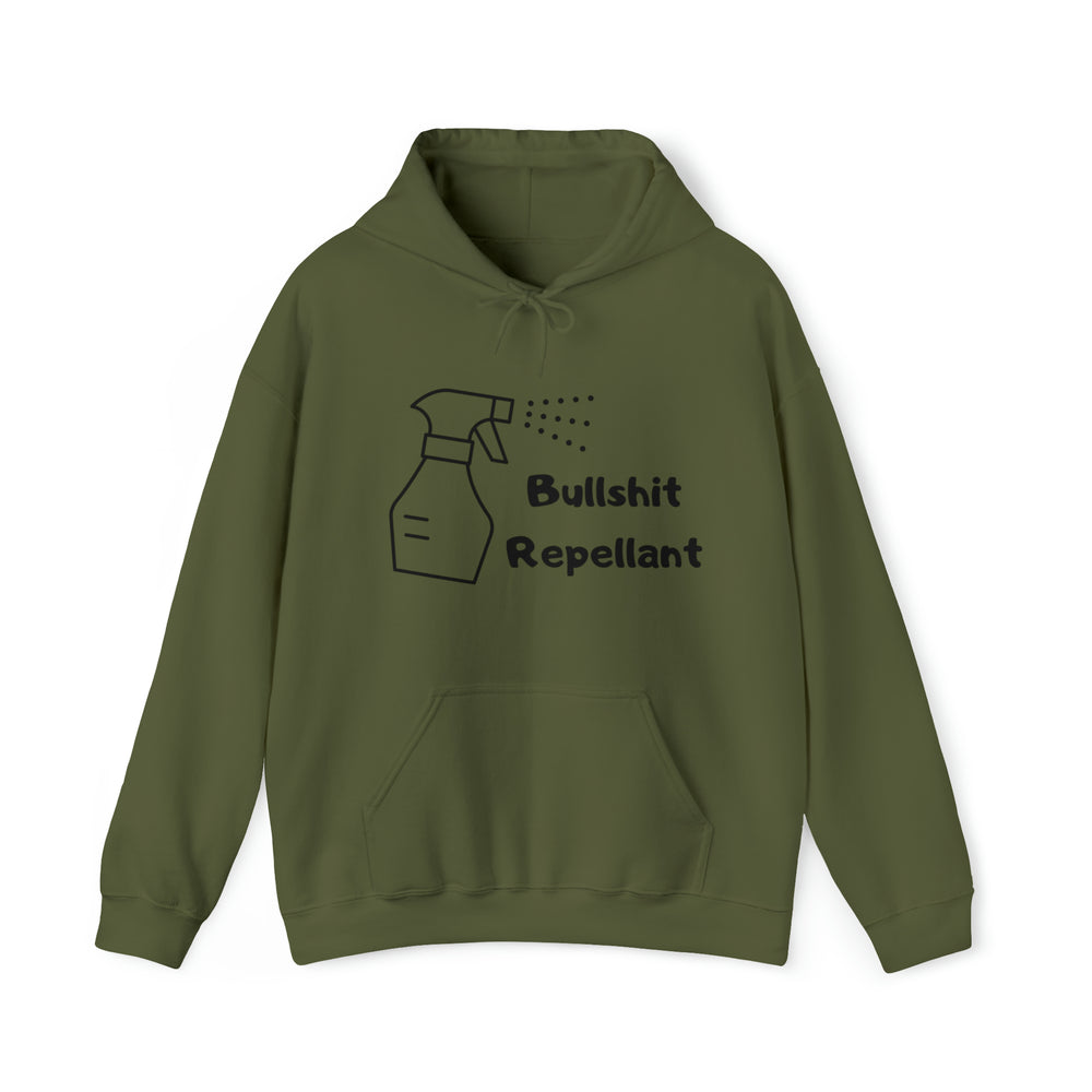 Bullshit Repellent Unisex Hoodie - Wave Fusions