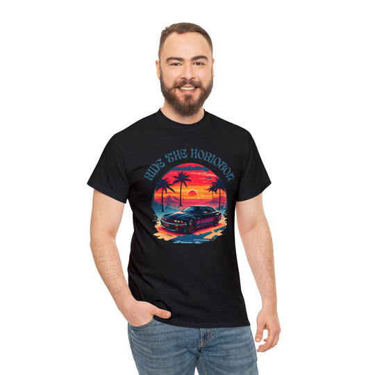 Ride the Horizon T-shirt - Vintage City Fashion