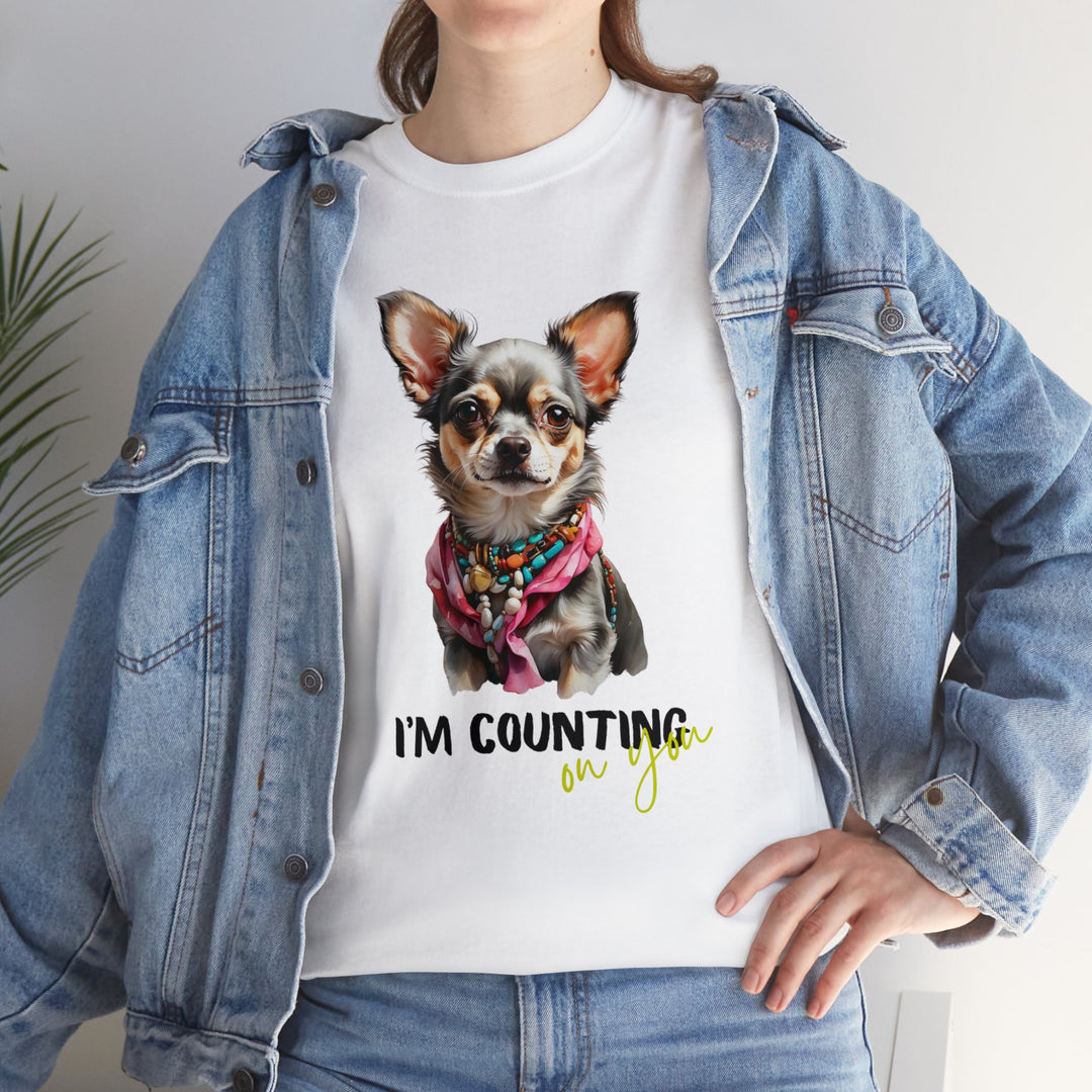 Stylish Sidekick T-Shirt - I'M COUNTING ON YOU