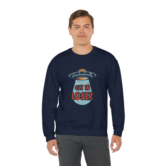 Get In Loser Unisex Heavy Blend™ Crewneck Sweatshirt - Wave Fusions