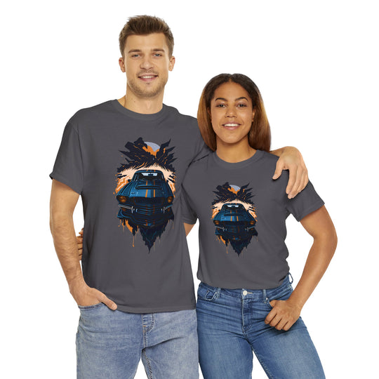 Muscle Car Enthusiast T-Shirt - Revved Up Style