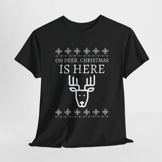 Oh Deer Minimalist Holiday T-Shirt