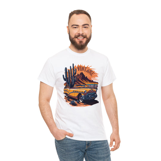 Vintage Desert Ride T-shirt - Vintage City Fashion