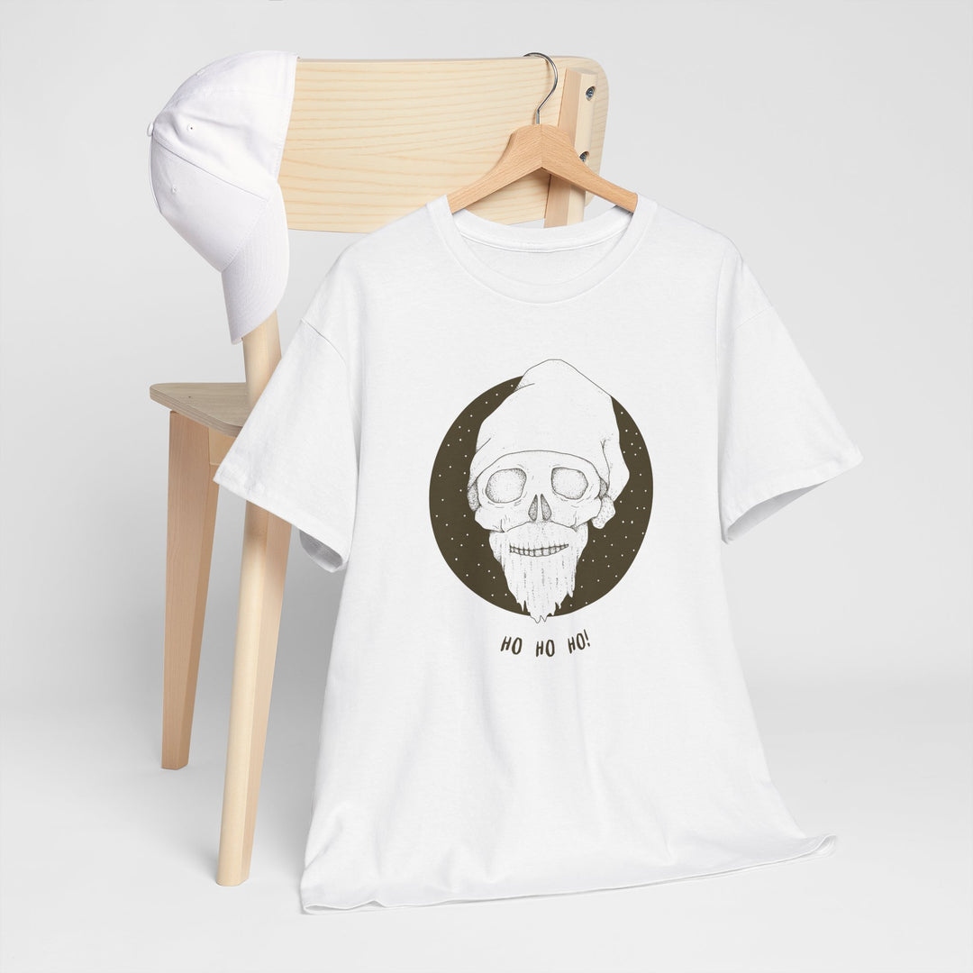 Gritty Skull Christmas Minimalist Tee