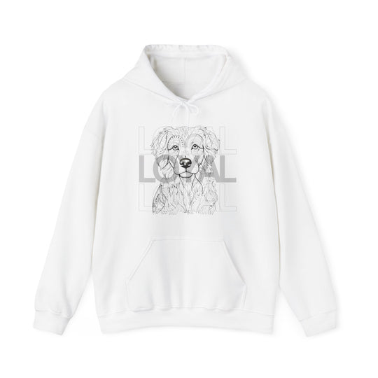 Loyal Dog Tribal Canine Hoodie - Mythical Mutt