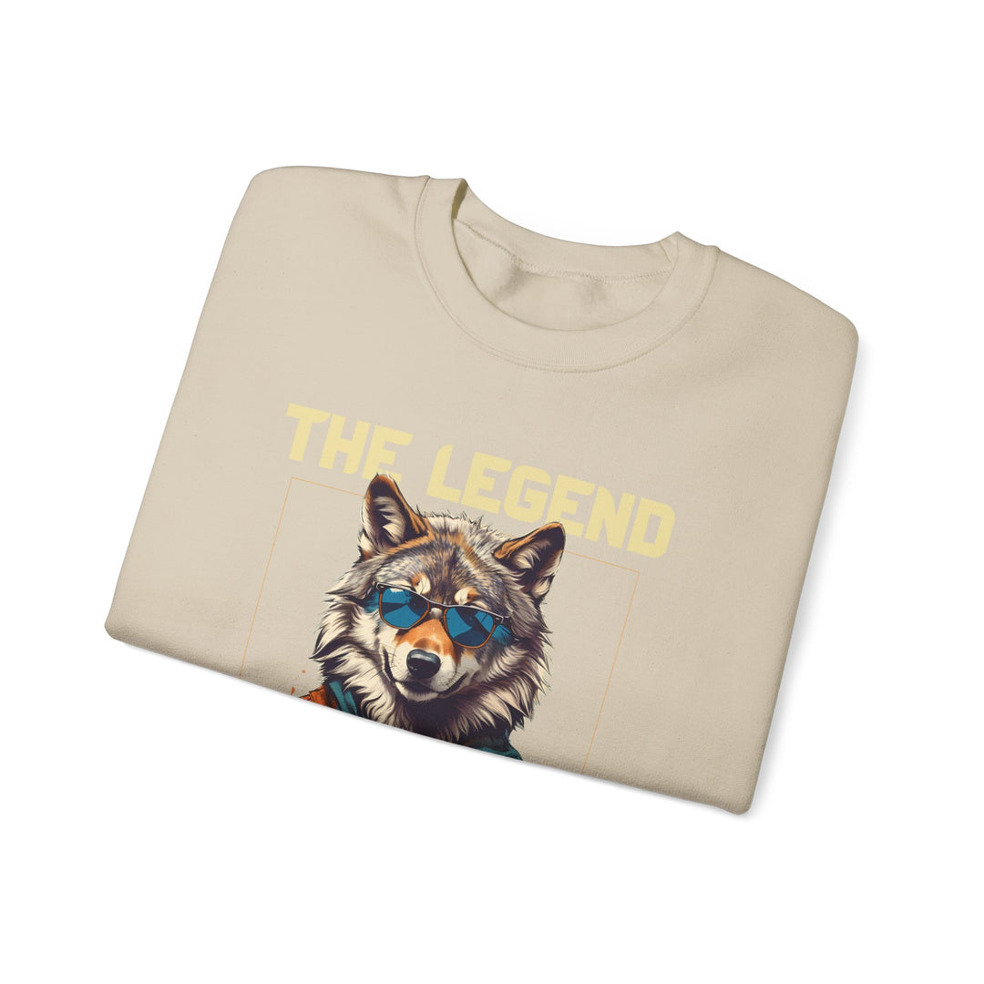 The Legend Wolf Sweatshirt - Wolf in Shades