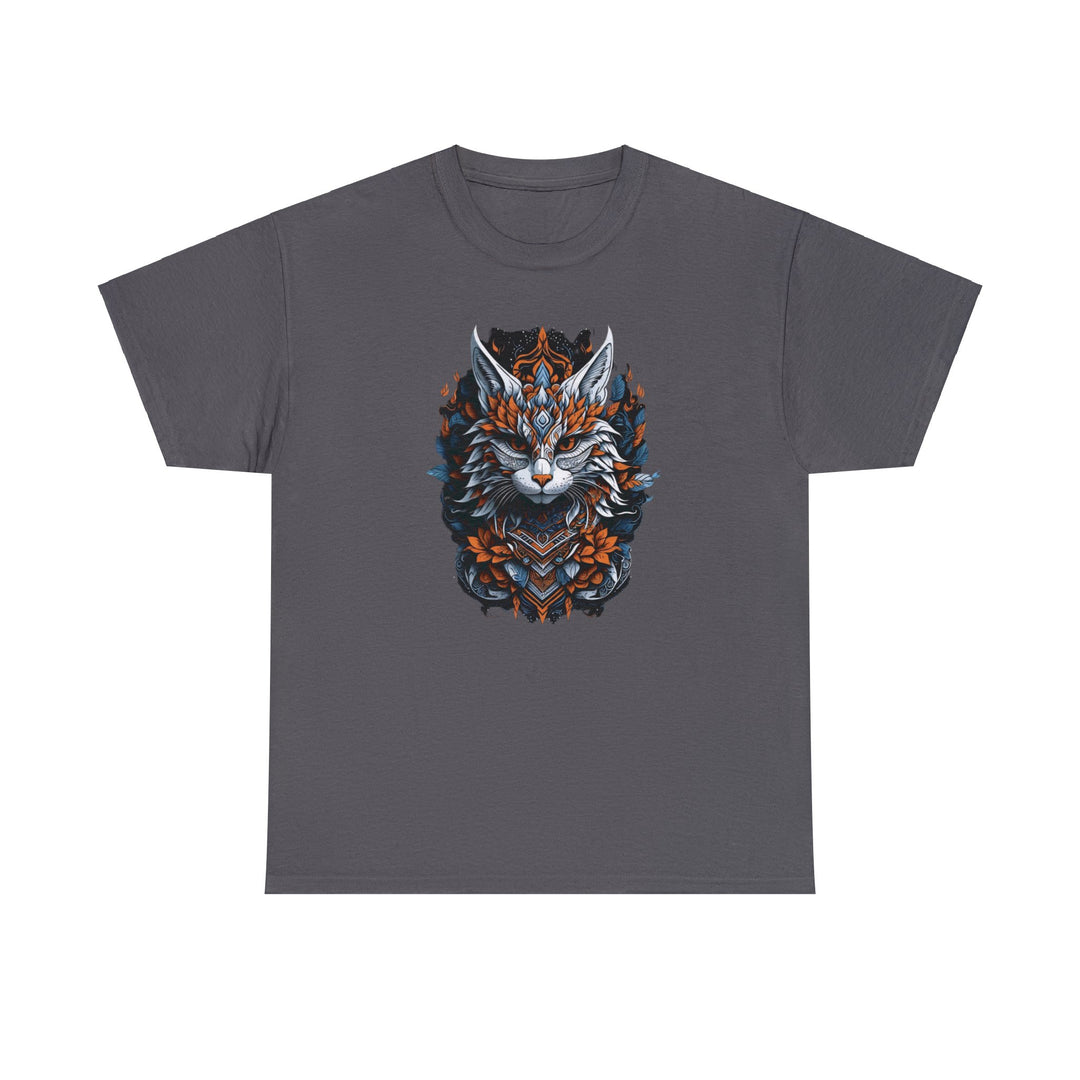 Tribal Majesty Cat Spirit T-shirt - Ancient Spirit Series