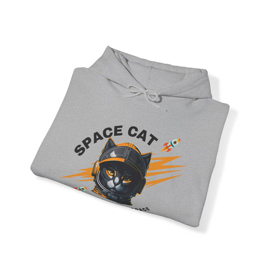 Space Cat Astronaut Hoodie - Lost In Space