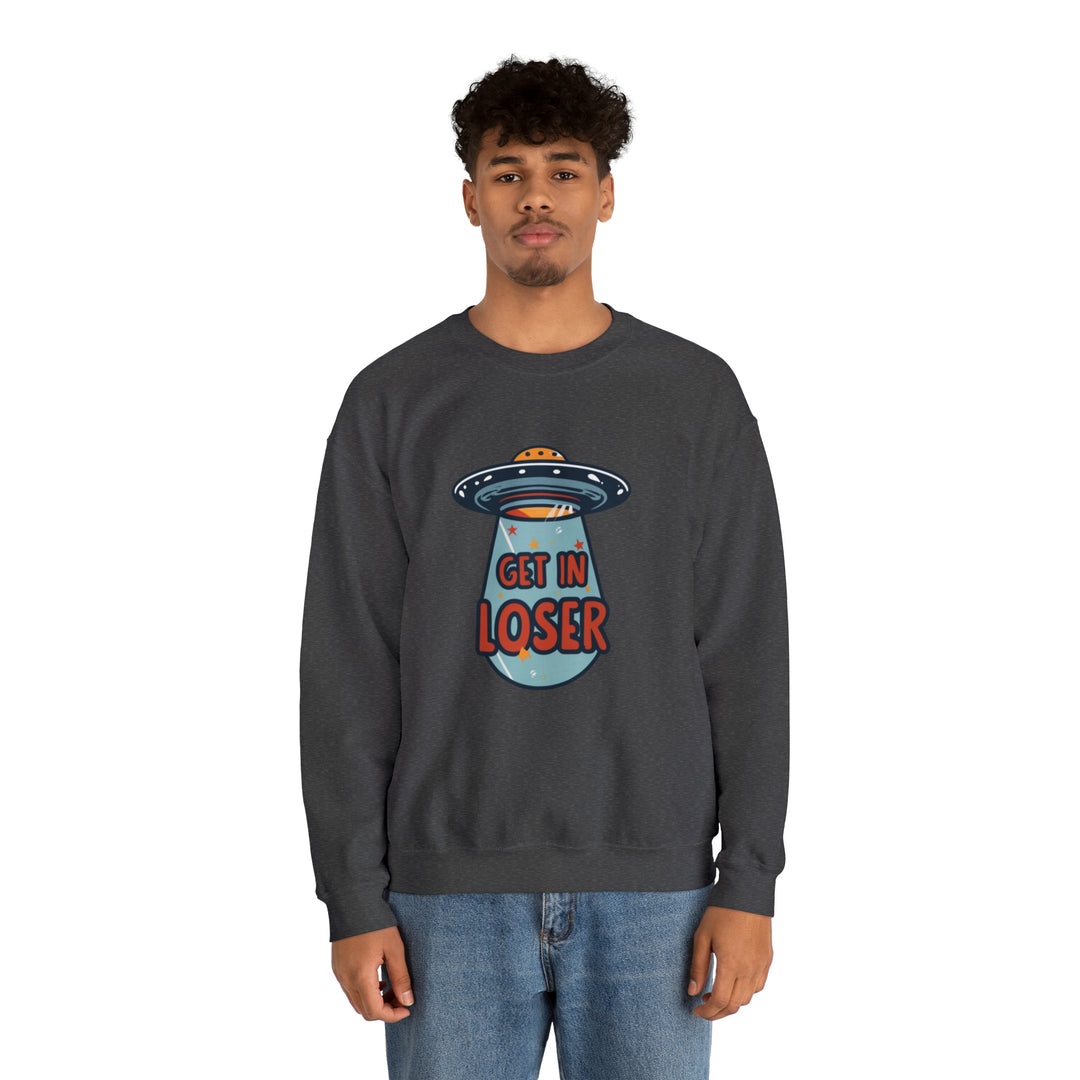 Get In Loser Unisex Heavy Blend™ Crewneck Sweatshirt - Wave Fusions