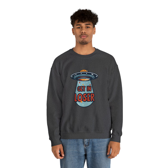 Get In Loser Unisex Heavy Blend™ Crewneck Sweatshirt - Wave Fusions