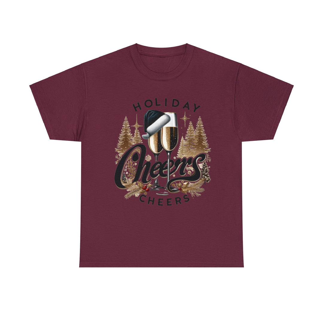 Holiday Cheers Unisex T Shirt - Wave Fusions