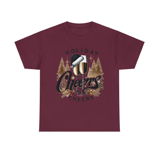 Holiday Cheers Unisex T Shirt - Wave Fusions